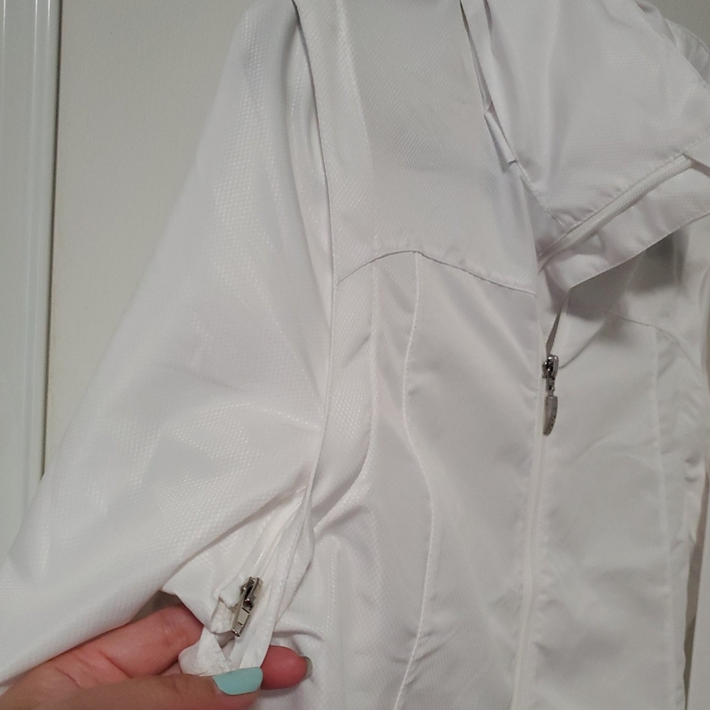 Izod Windbreaker Jacket Remove Remove Sleeves Vest - image 4